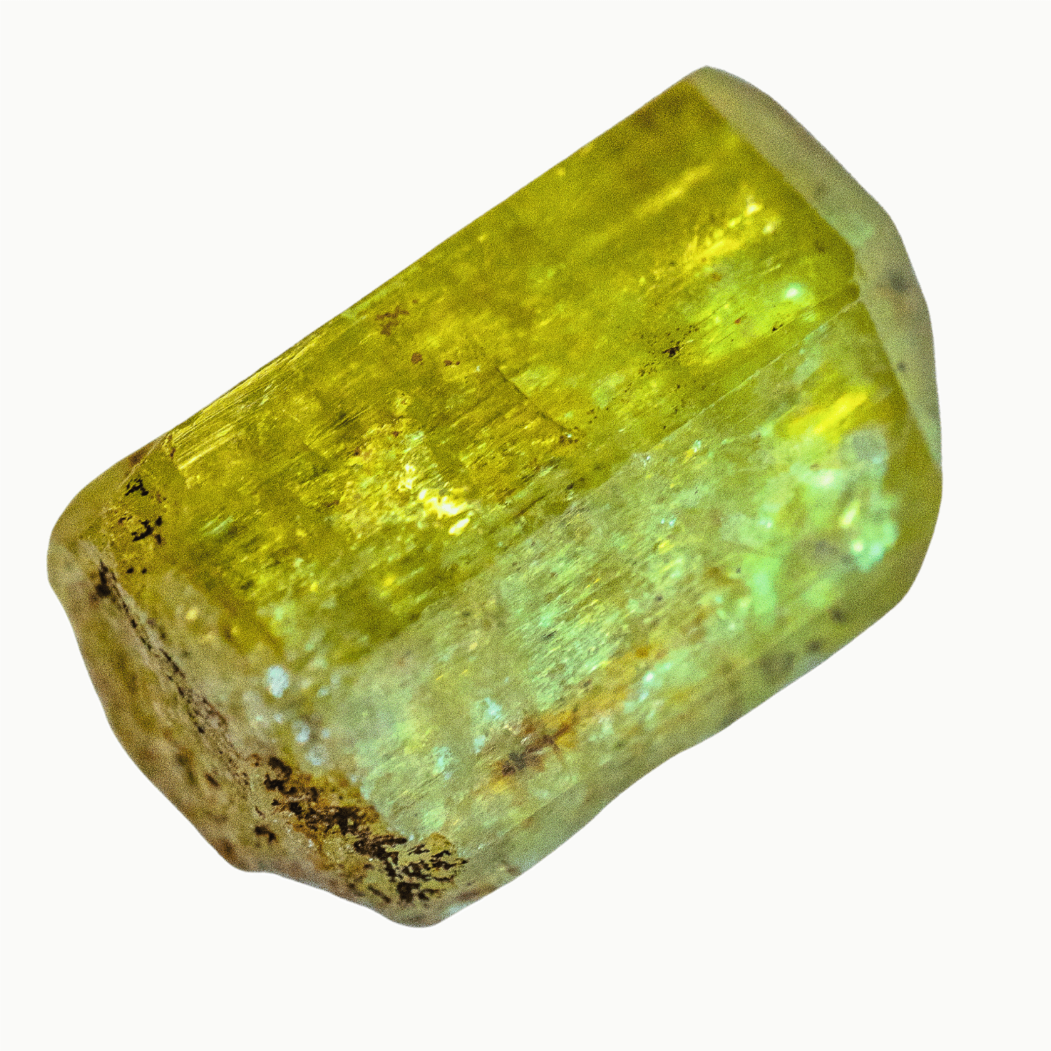 Natural Yellow Apatite Crystal – Energy Muse - Main Image