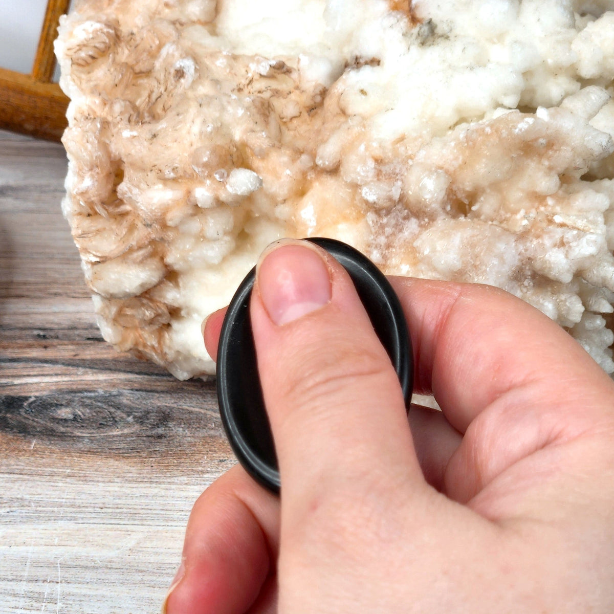 Black Obsidian Worry Stone