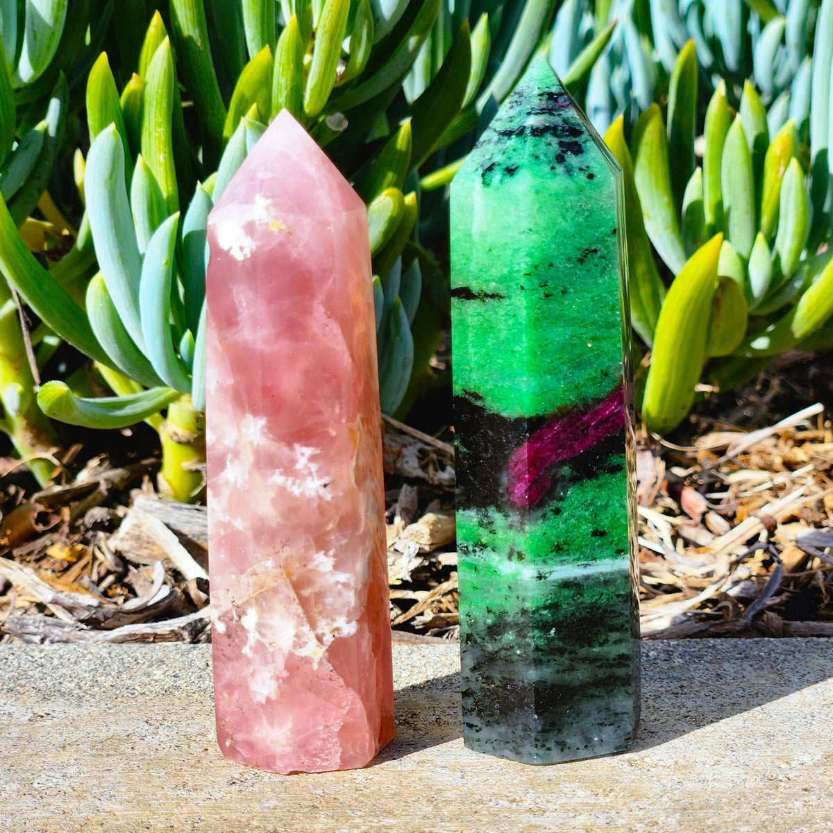 Ruby Zoisite Point