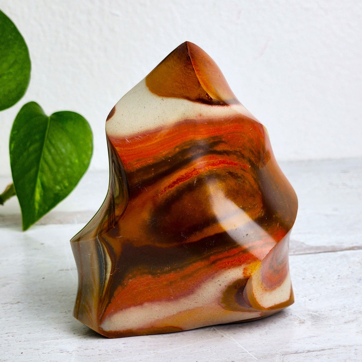 Polychrome Jasper Flame Crystal