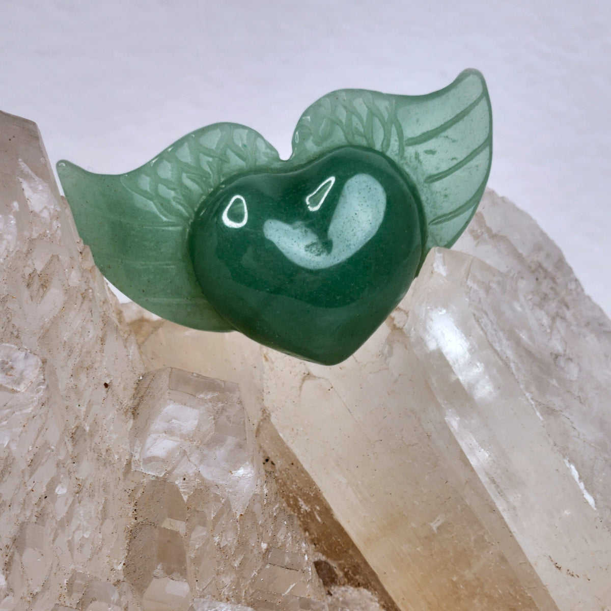 Aventurine Heart Opener Crystal