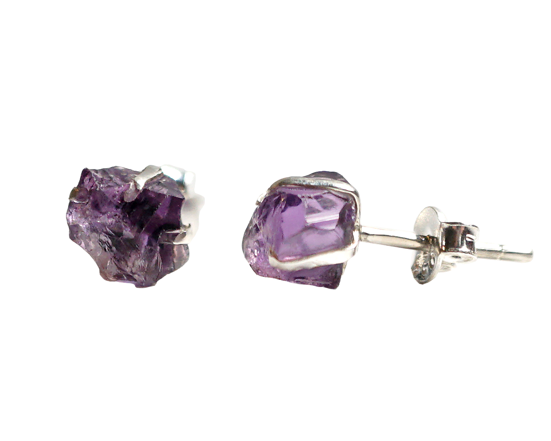Amethyst Crystal Earrings Shop Energy Muse's Amethyst Earrings