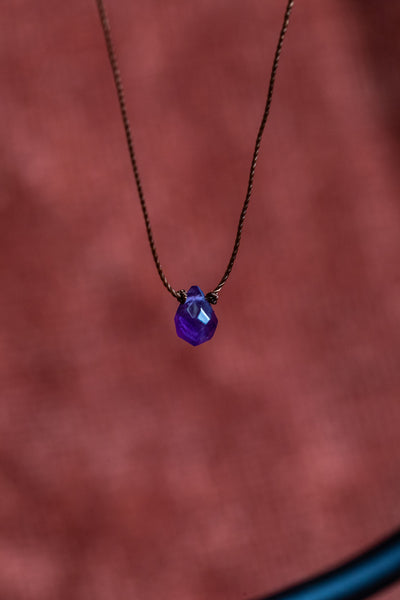 Amethyst Necklace for Wisdom - Energy Muse