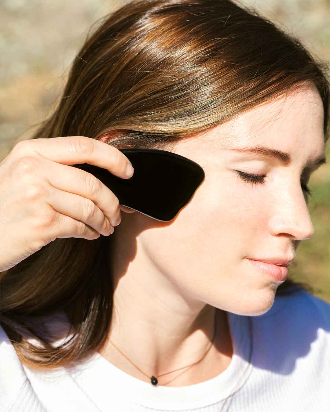 Black Obsidian Gua Sha