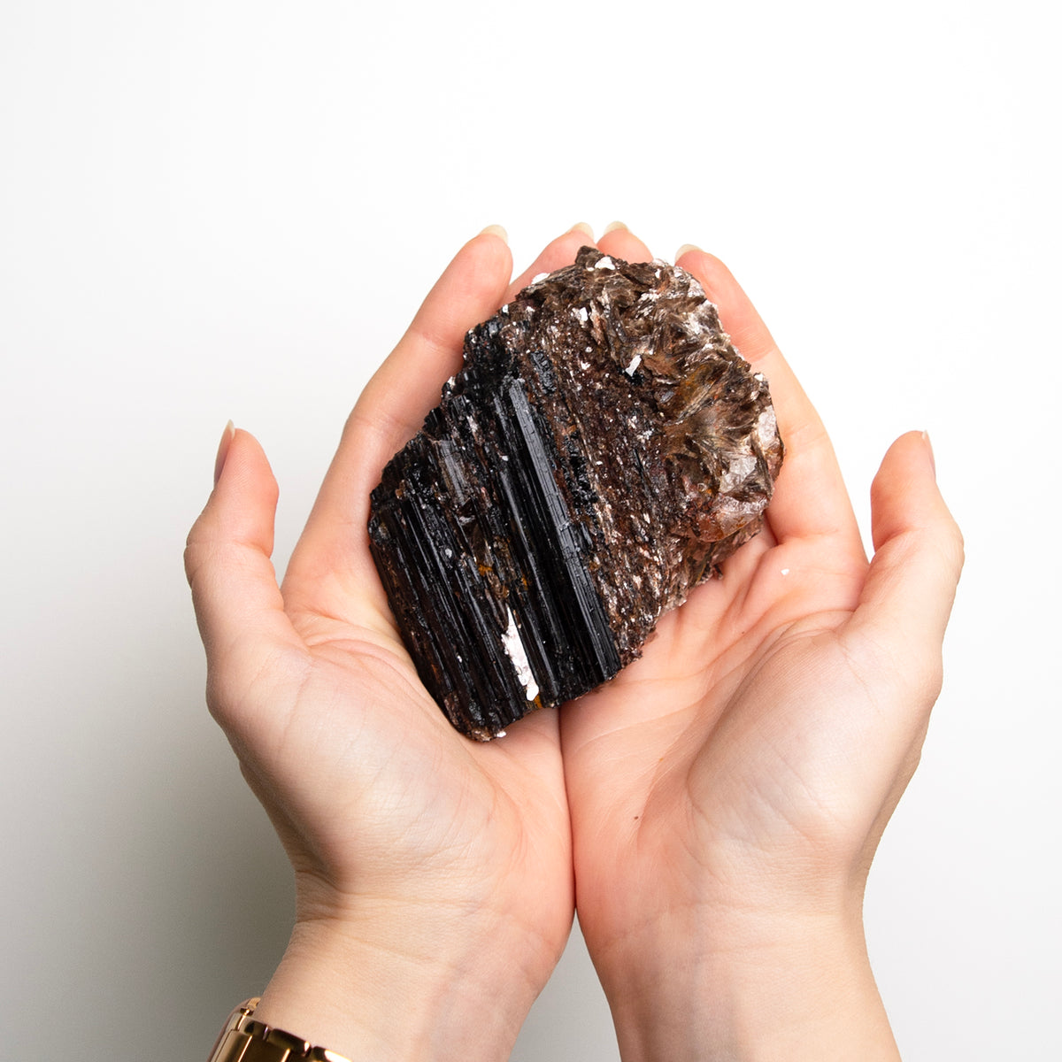 Black Tourmaline with Mica