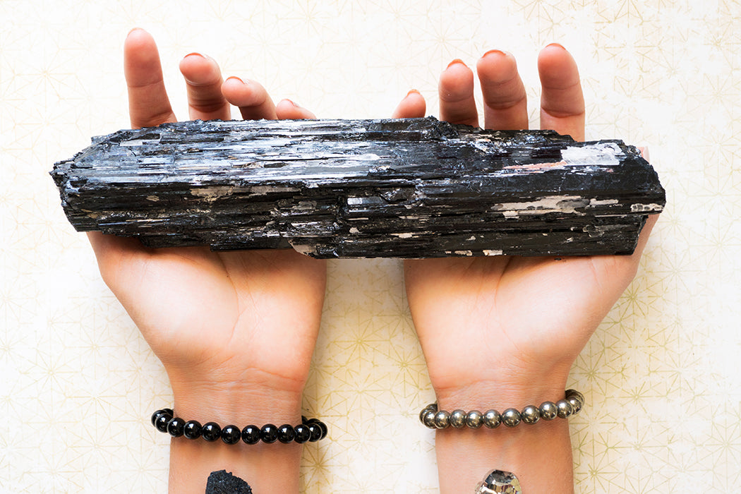Black Tourmaline Log