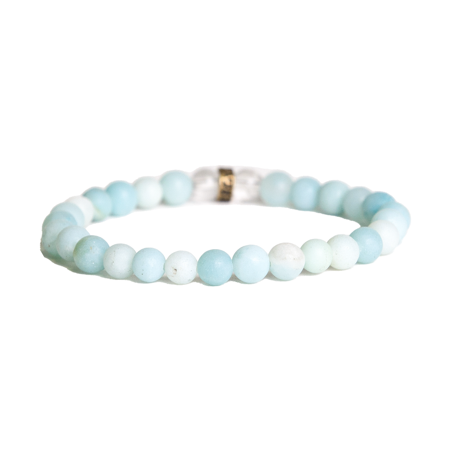 Matte Amazonite Crystal Bracelet Energy Muse
