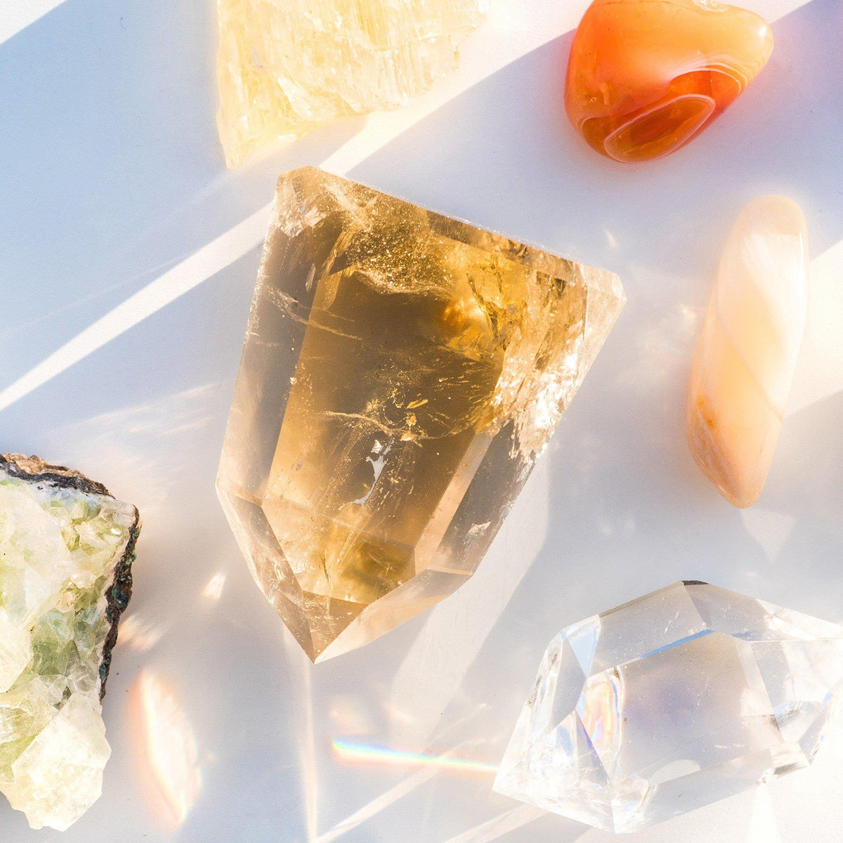Natural Citrine Point
