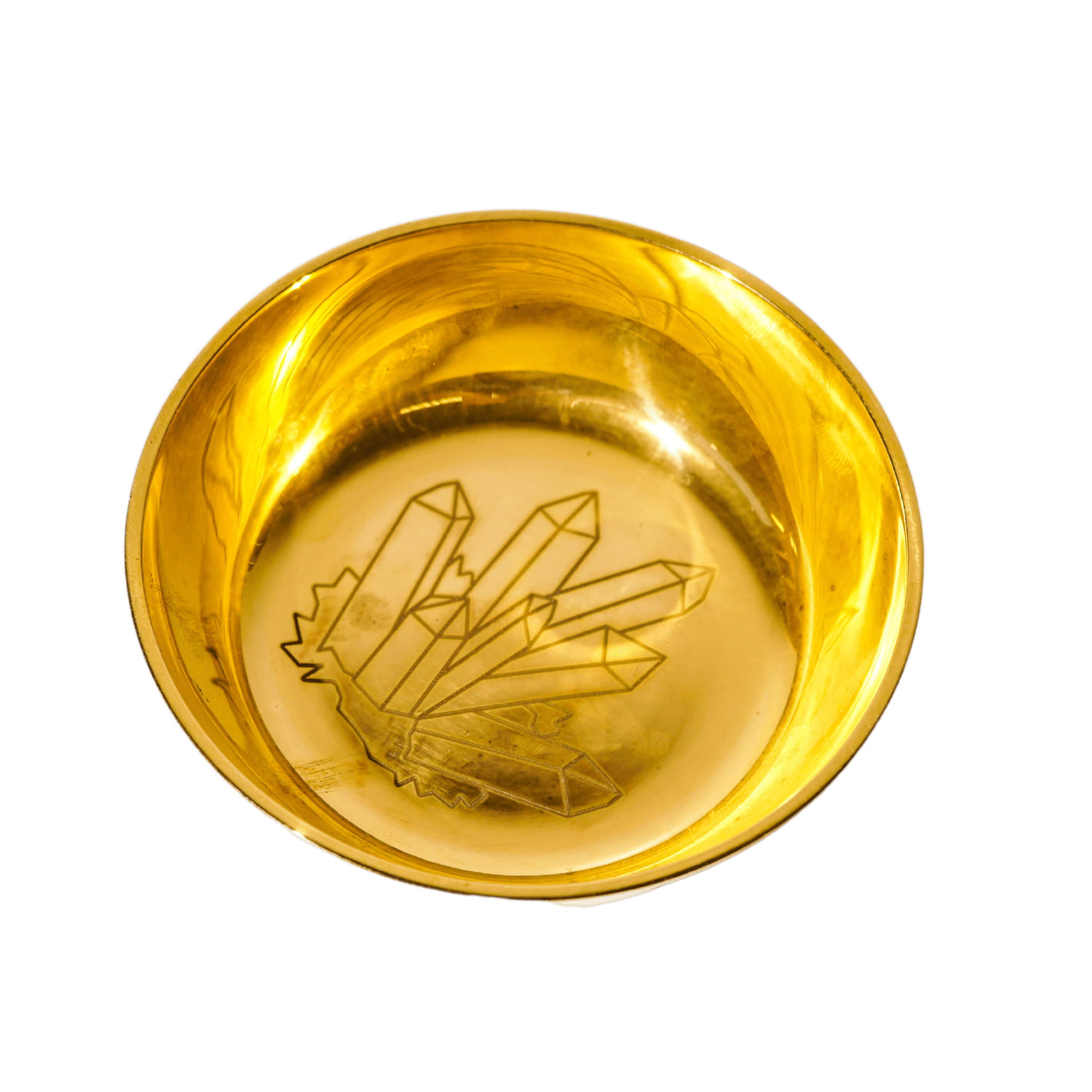 Crystal Cluster Brass Bowl Shop Bowls for Storing Your Crystals