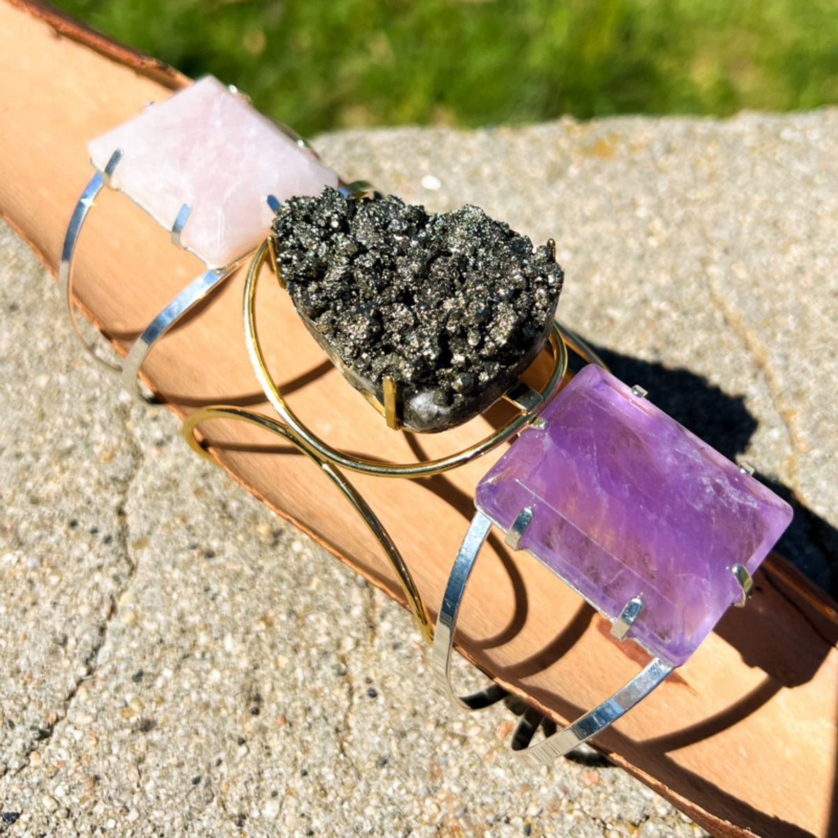 Pyrite Statement Cuff