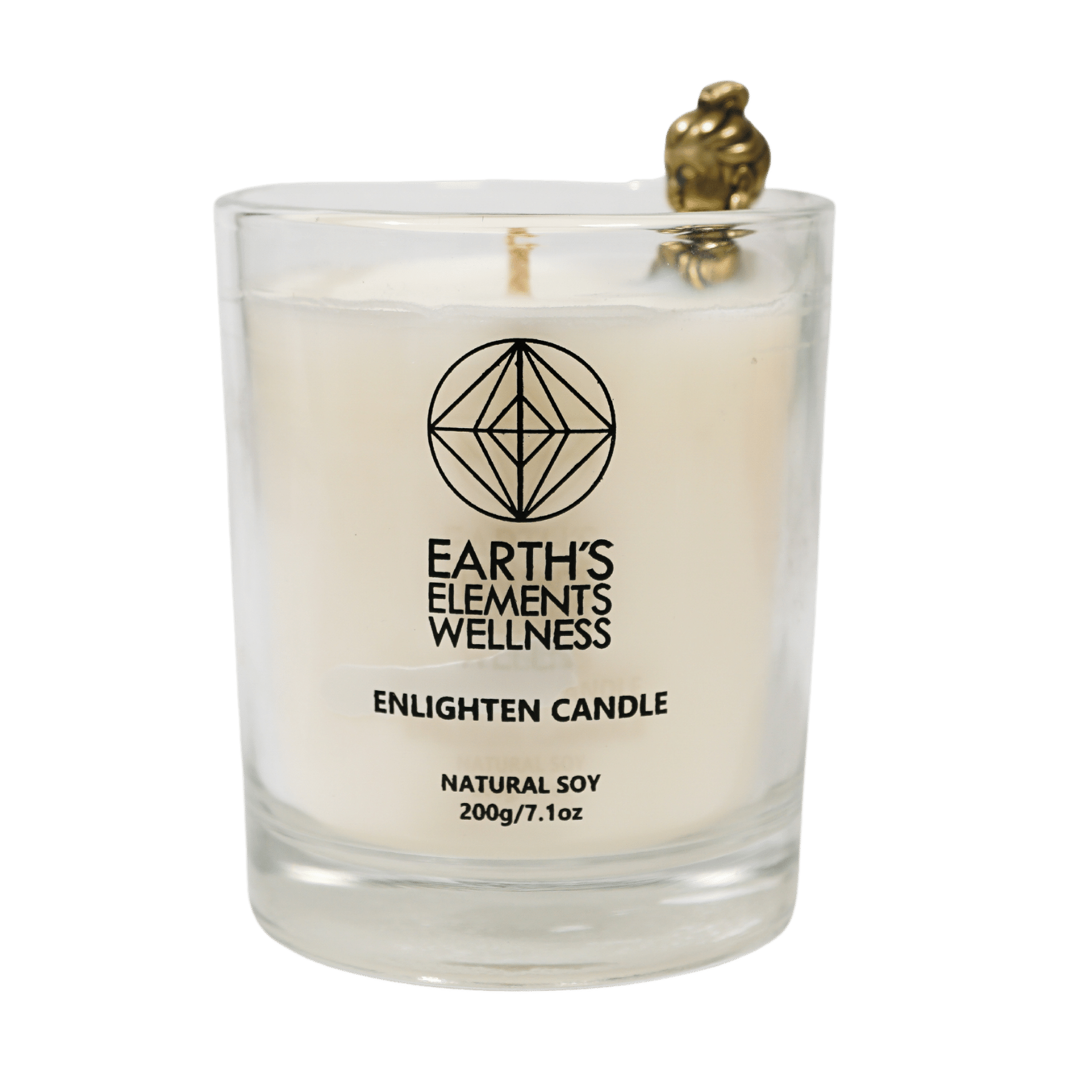 Enlighten Candle Shop Crystal Candles by Energy Muse