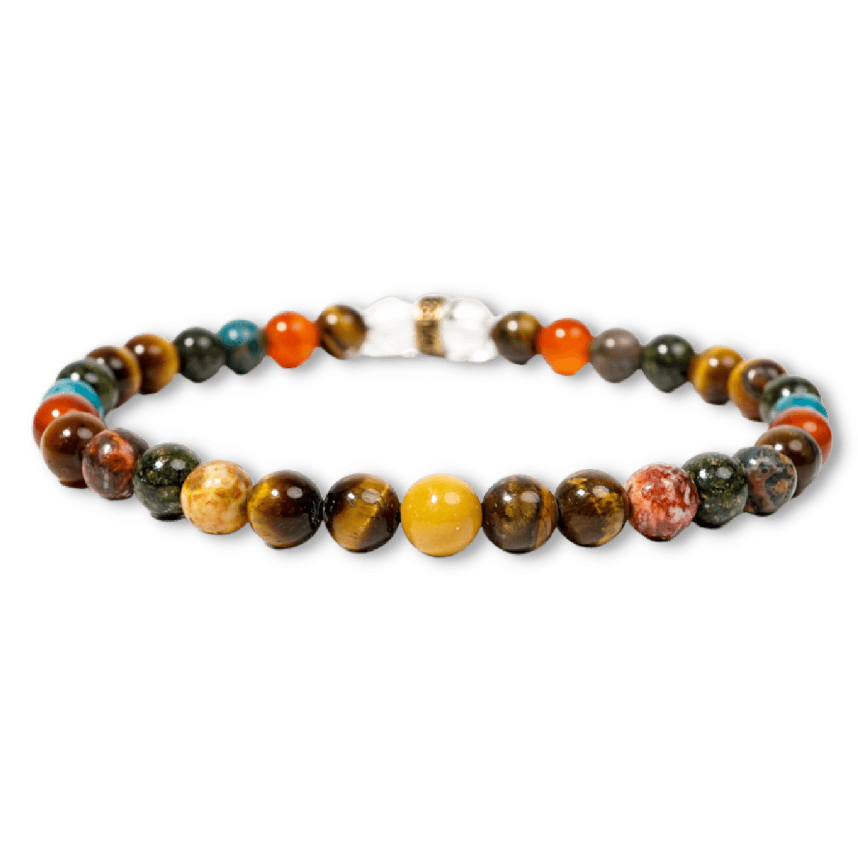 thumbnail image 2 of Black Agate Power Bracelet - Strength & Protection - Natural Stone - Ancient Wisdom 2 of 3