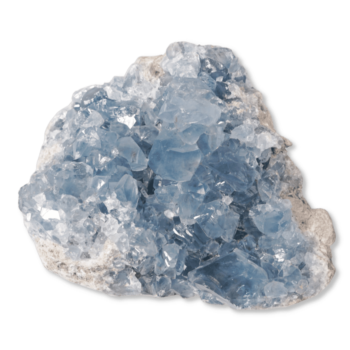 One-of-a-Kind Celestite Freeform Crystal • D
