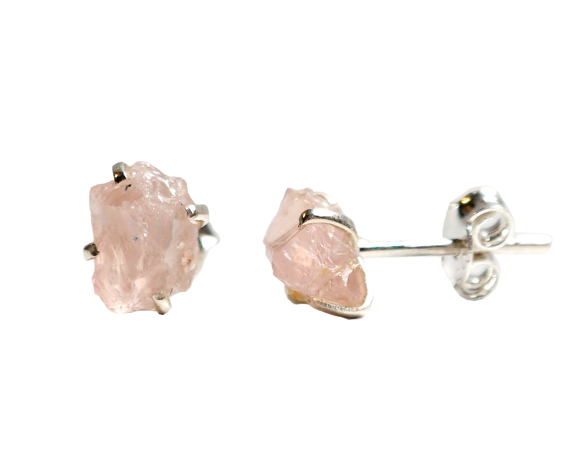 Rose Quartz Earrings