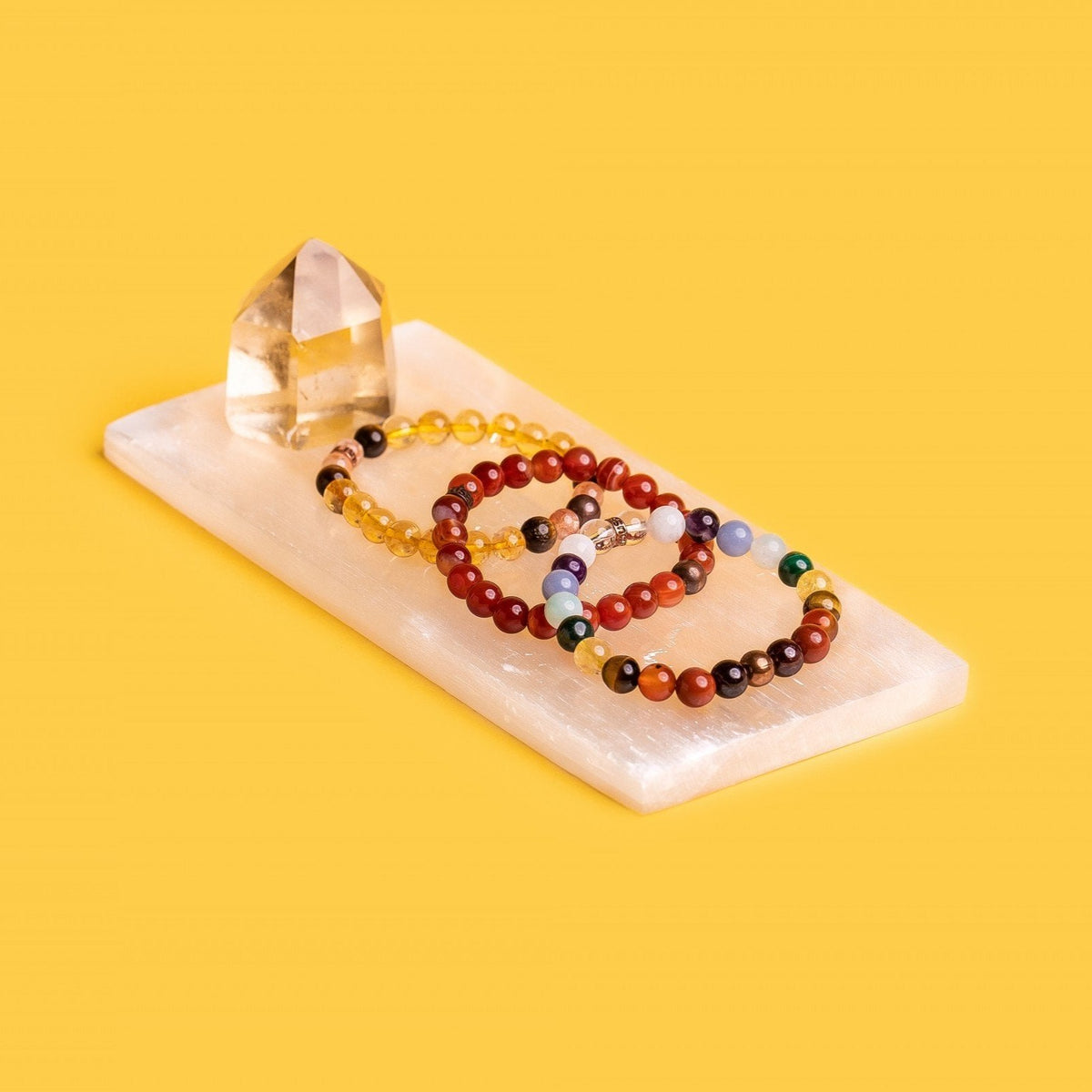 Selenite Charging Plate (large) - Energy Muse