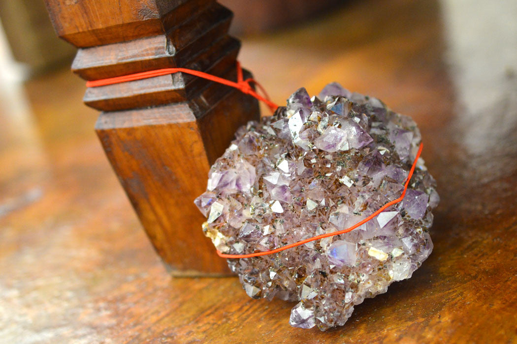 Bedroom Feng Shui for Lasting Relationships with an Amethyst Crystal