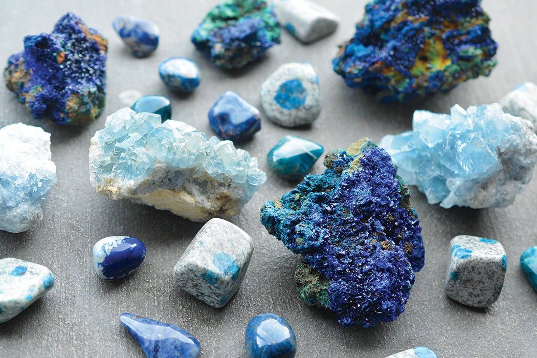 Blue Gemstones for Spiritual Awakening & Serenity