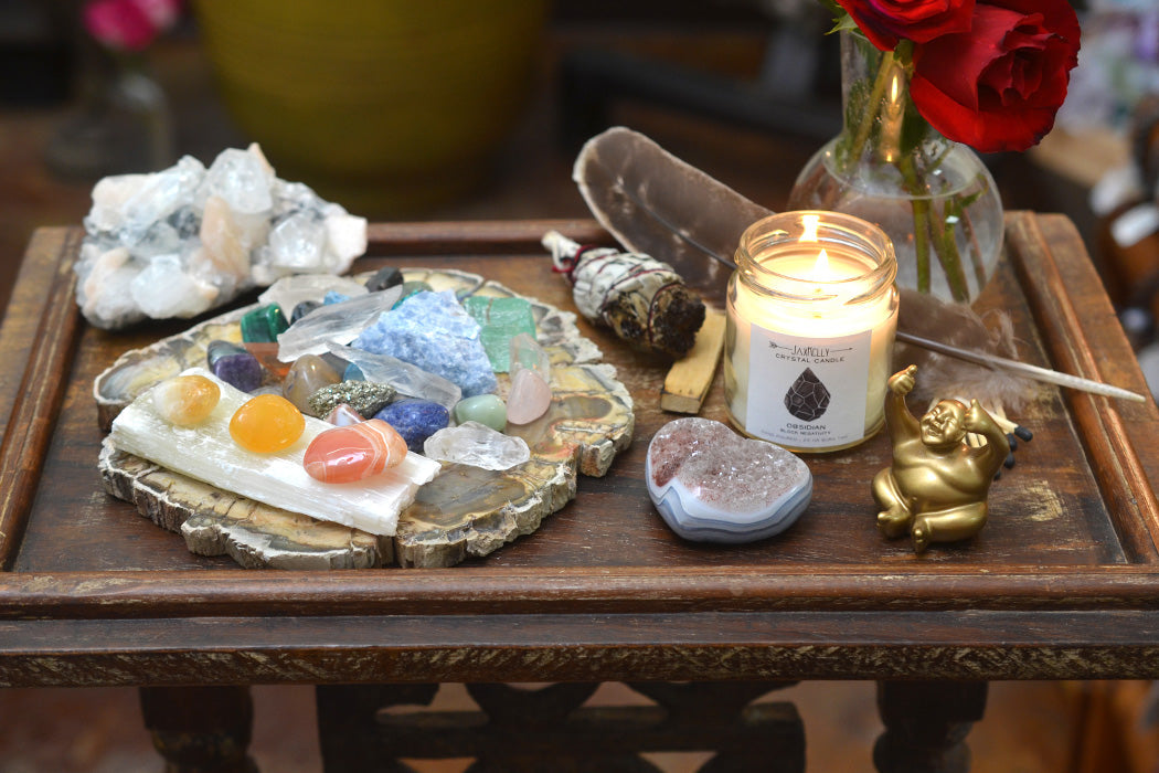 Create a Crystal Altar to Hold the Space for Your Intention