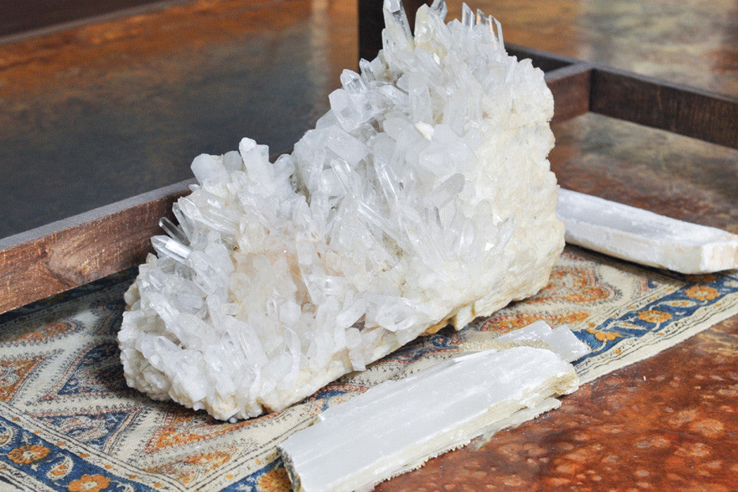 How to Raise Your Vibrational Energy with Large Crystals