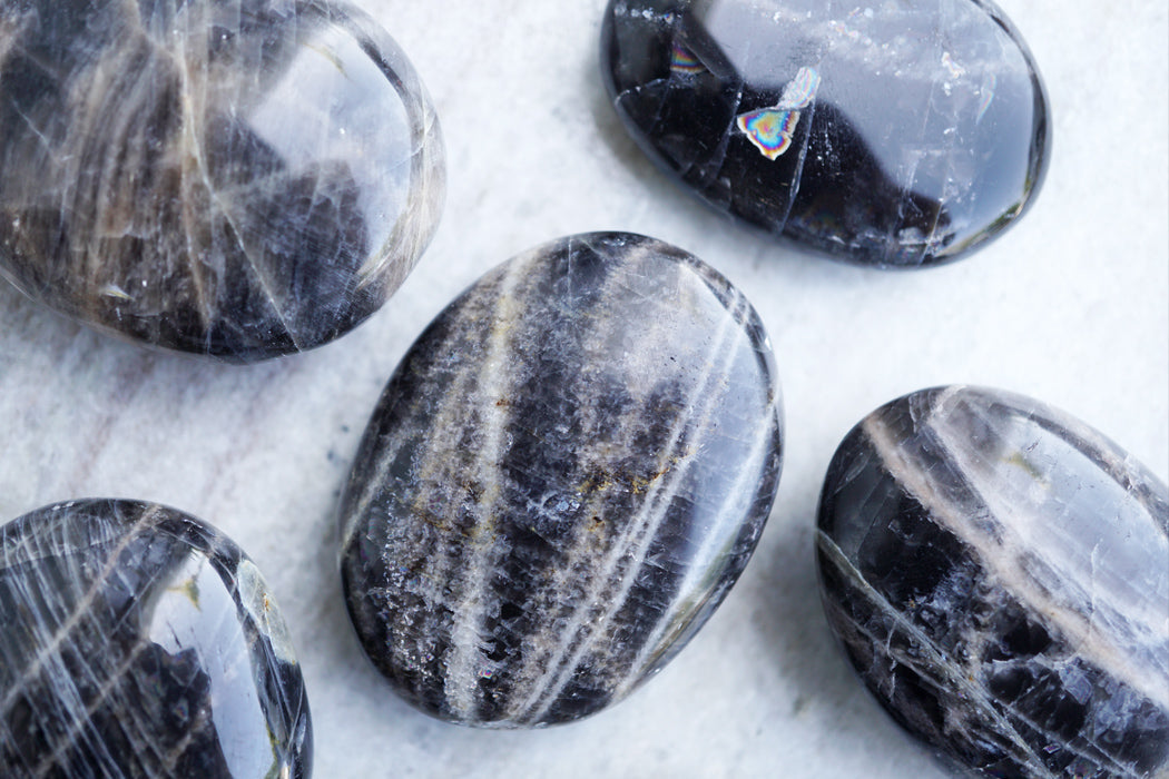 Connect with New Moon Energy Using Black Moonstone