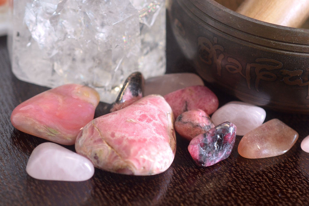 Pink Crystals to Soothe the Soul - Energy Muse