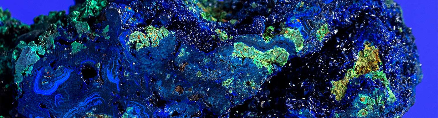 Azurite Jewelry and Crystals