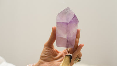 Crystal Pyramids and Points for Sale