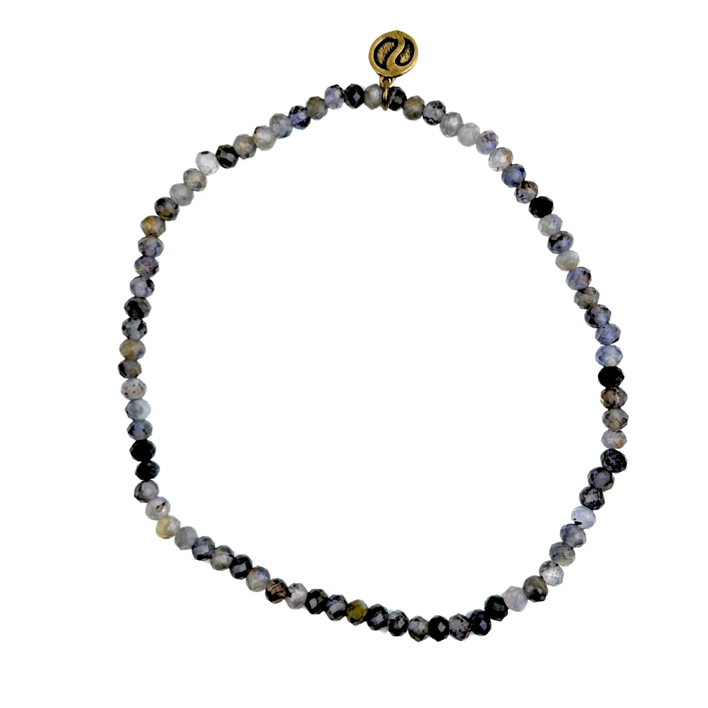 Iolite 3mm Faceted Bracelet