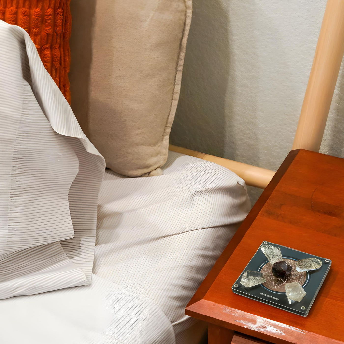 Faceted Almadine Garnet Crystal