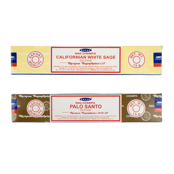 Sage & Palo Santo Incense Duo