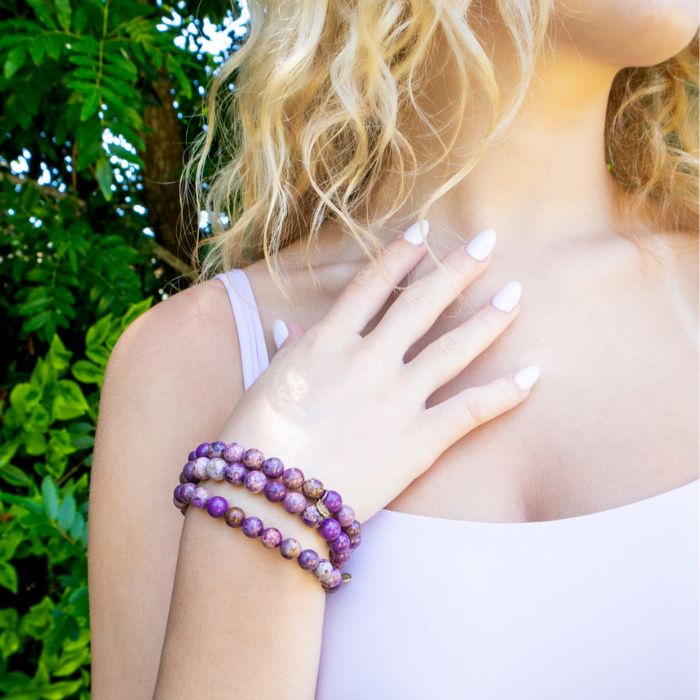 Phosphosiderite Bracelet