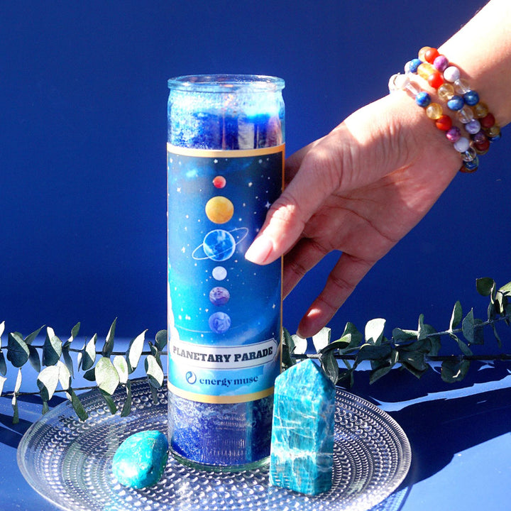 Planetary Parade Candle | Align with the Cosmic Energy of 2025