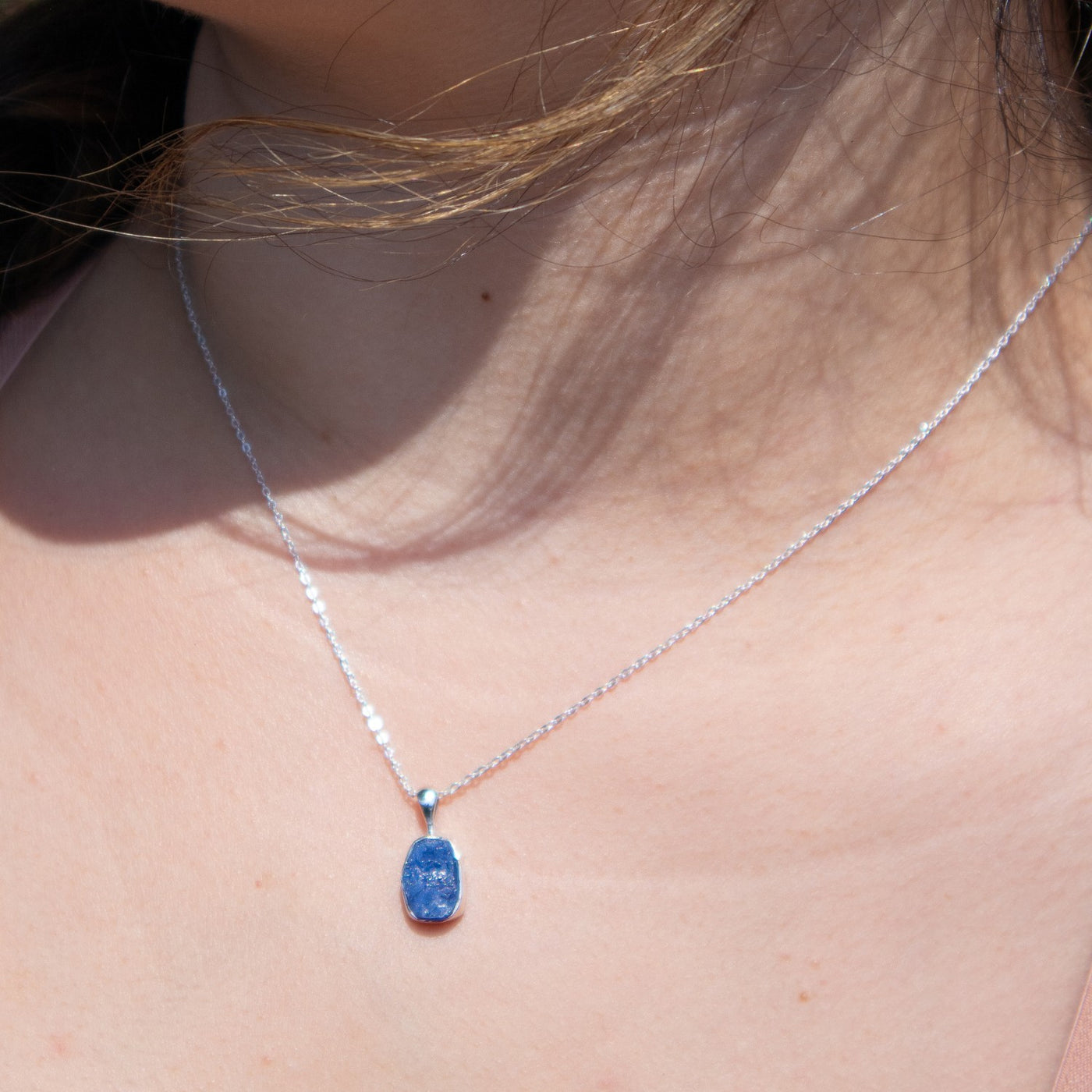 Blue Sapphire Necklace