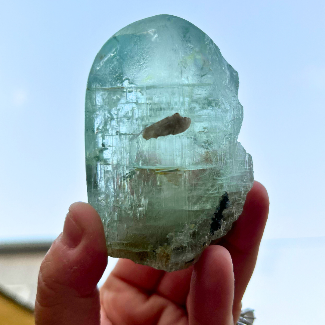 Top-grade Blue Topaz Specimen • 290g