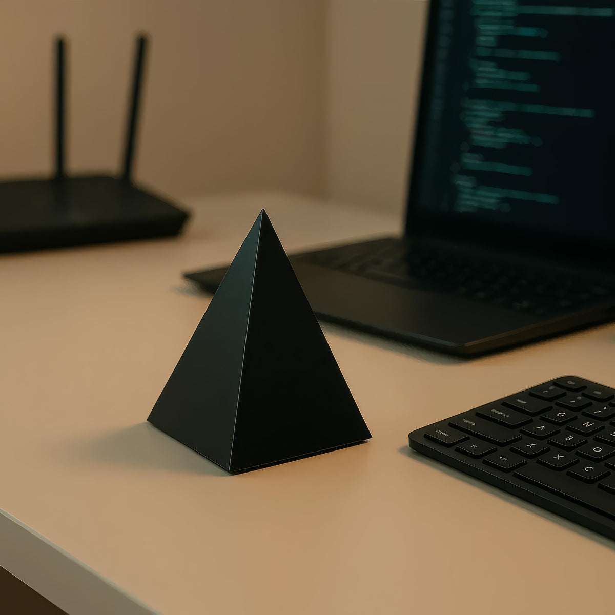 Tall Shungite Pyramid
