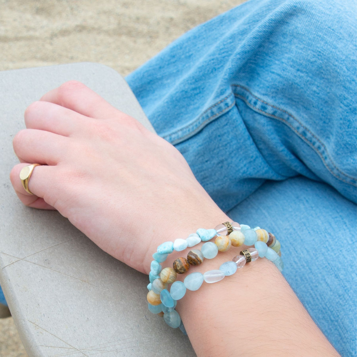 Larimar Bracelet