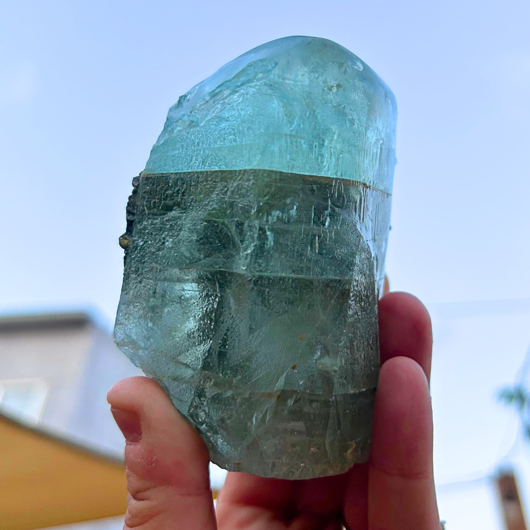 Top-grade Blue Topaz Specimen • 655g