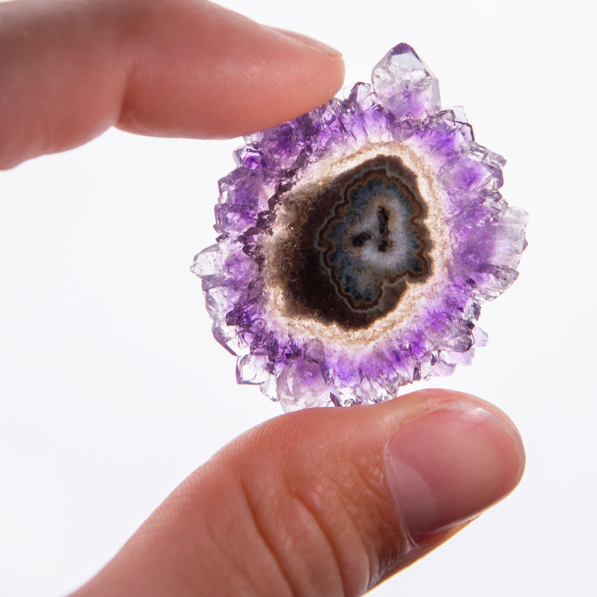 Stalactite Crystal Slice