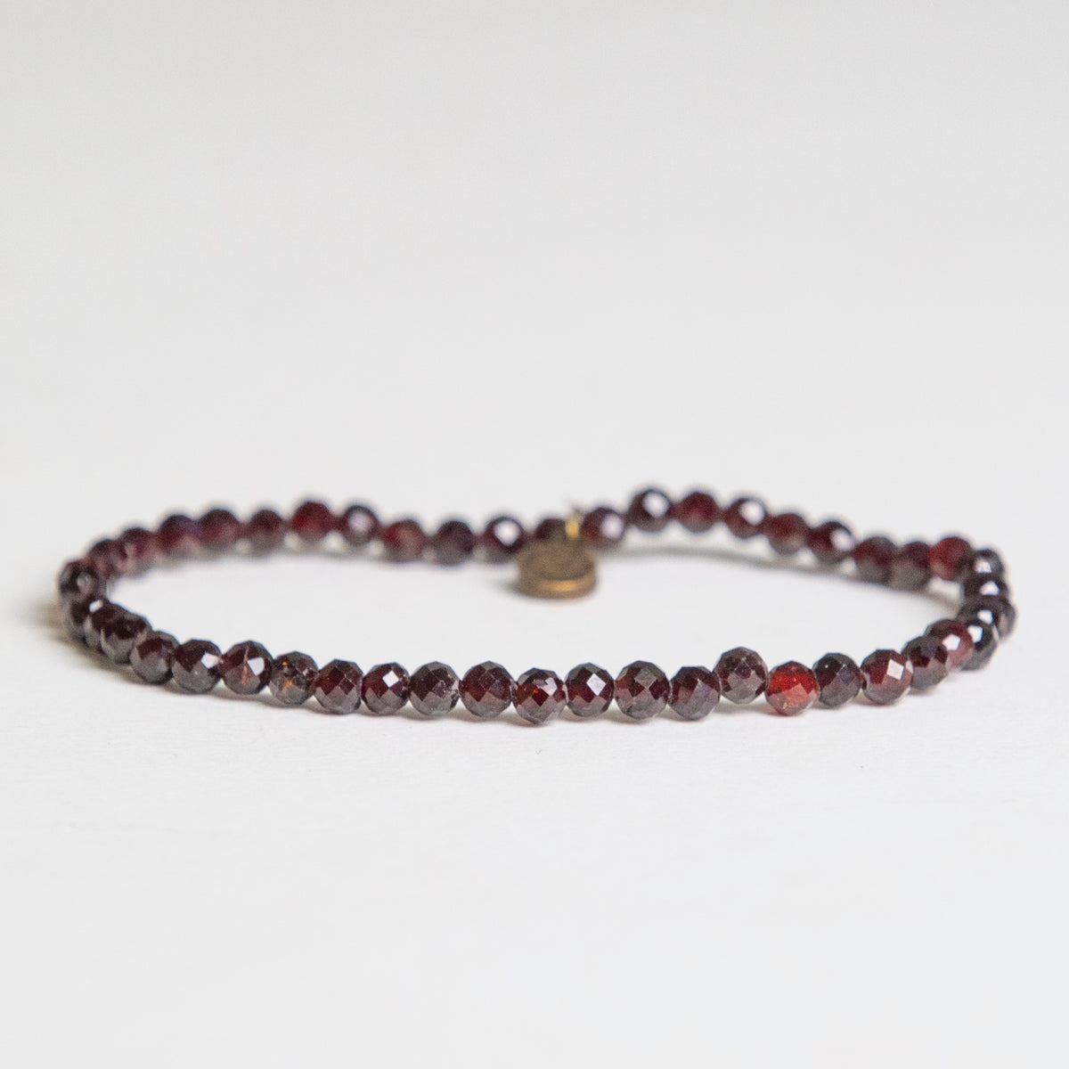 Red Garnet Mini Gemstone Bracelet