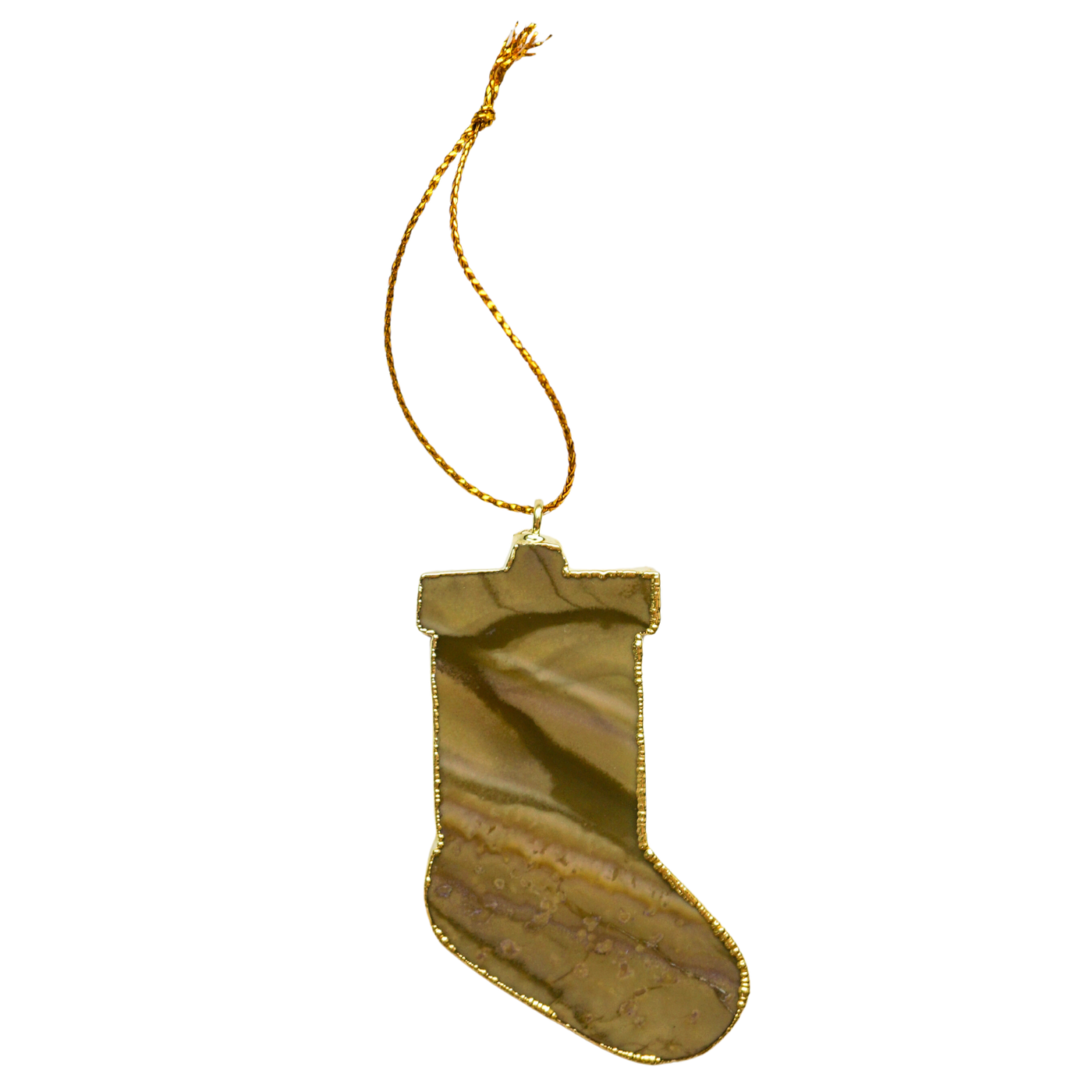 Agate Stocking Ornament