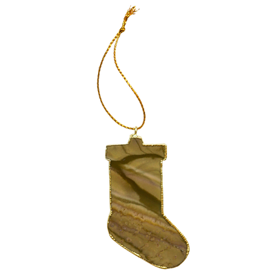 Agate Stocking Ornament