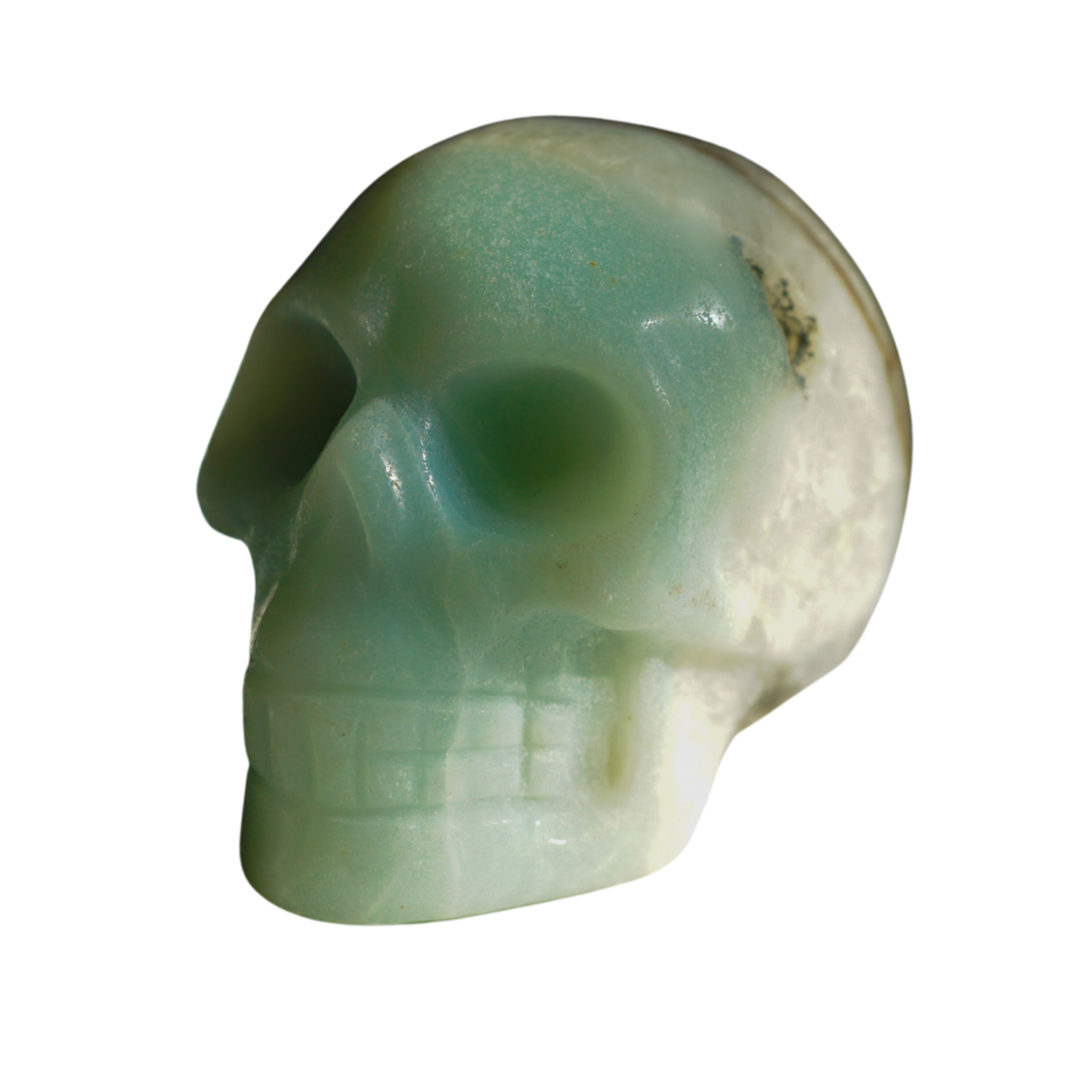 Amazonite Skull