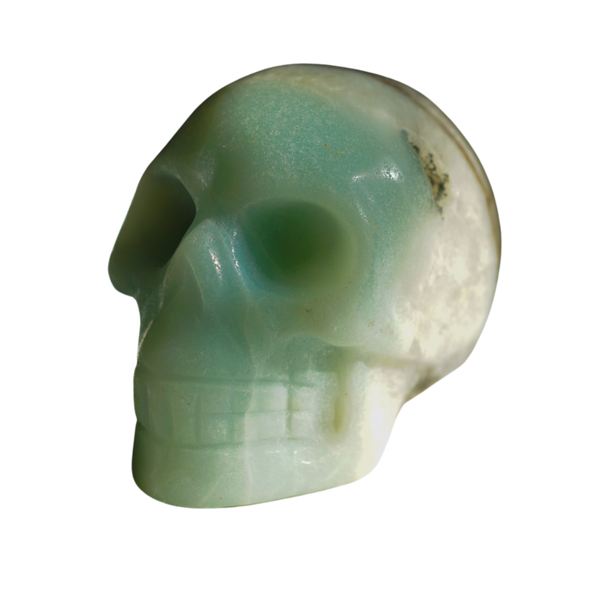 Amazonite Skull
