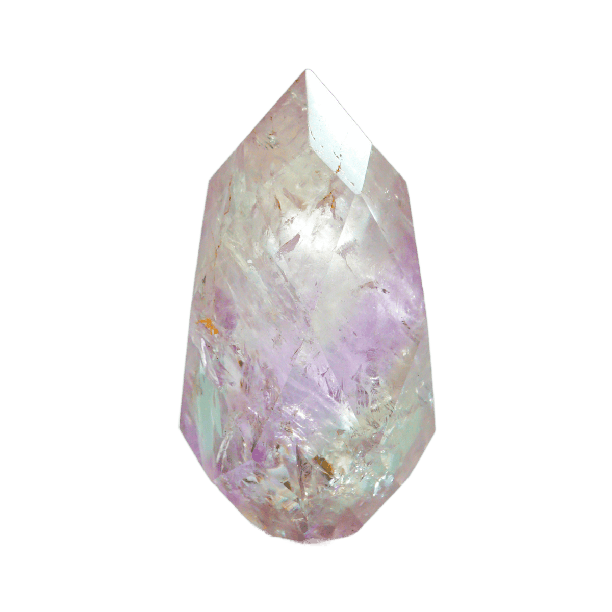 Amethyst Faceted Flame