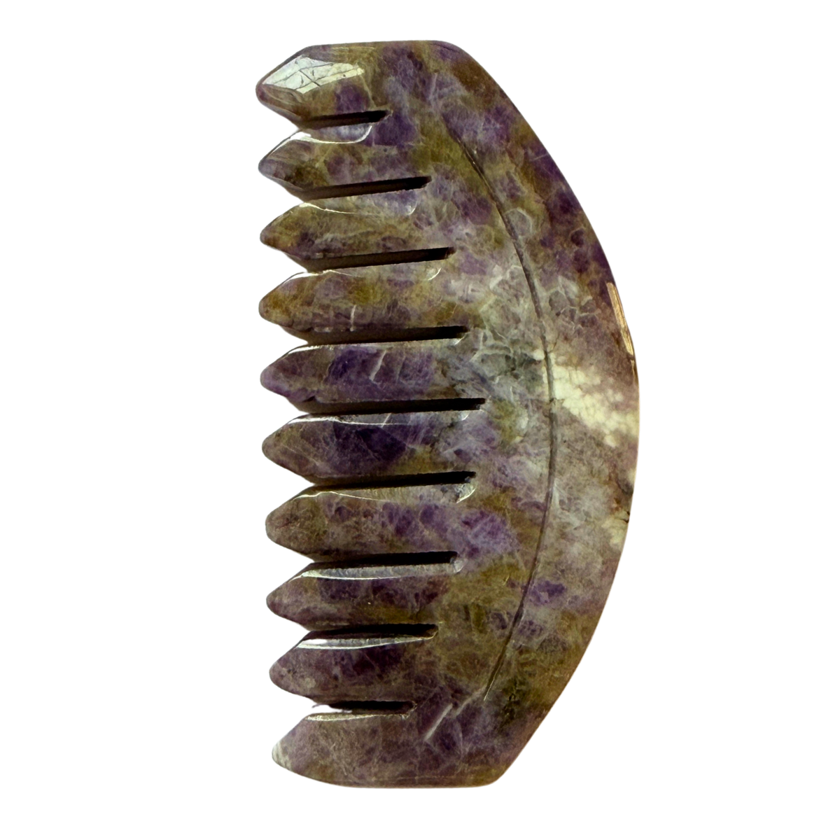 Amethyst Gua Sha Comb