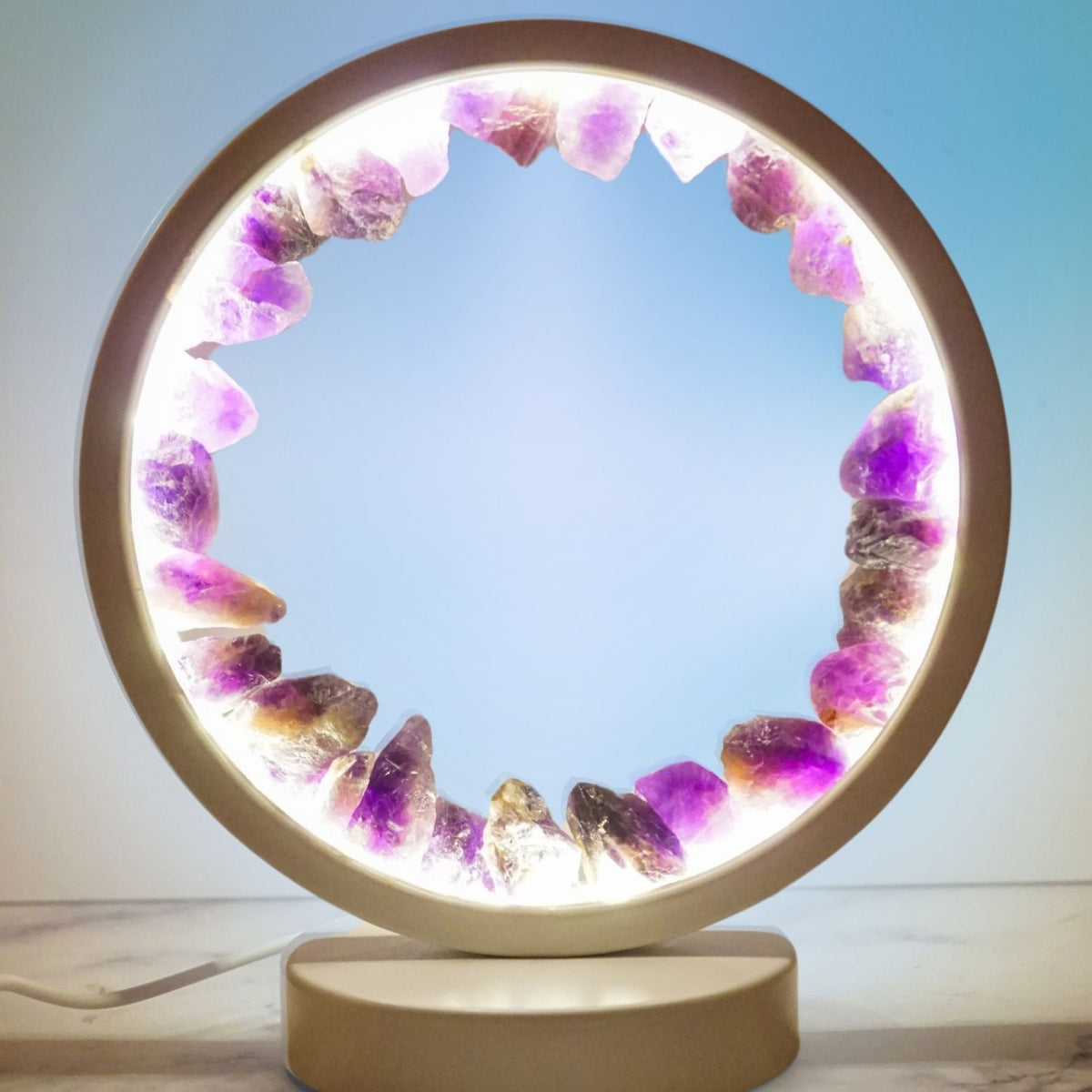 Amethyst Halo Light