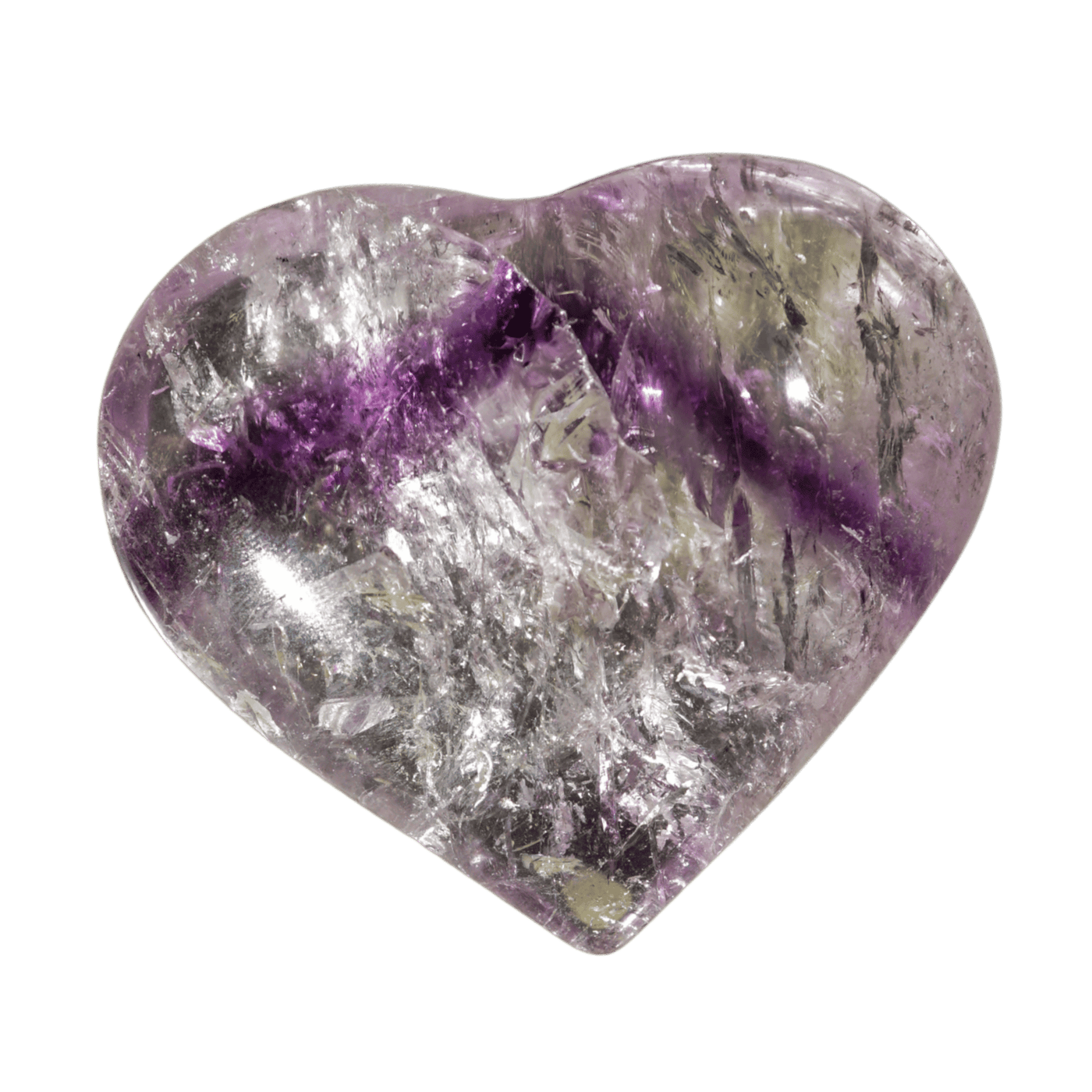 Amethyst Phantom Heart