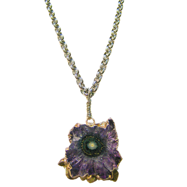 Amethyst Stalactite One-of-a-kind Necklace