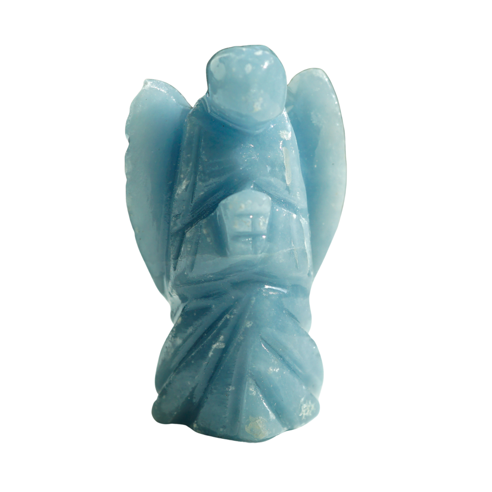Angeling Element Angelite Angel Carving – Divine Guidance & Spiritual Connection ...