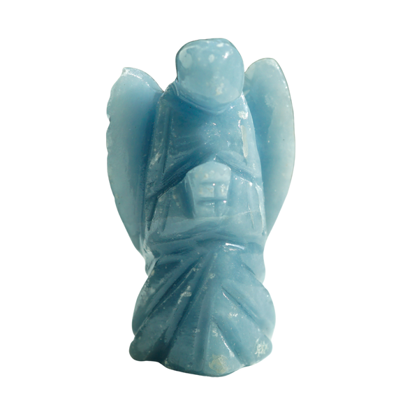 Angelite Angel Carving